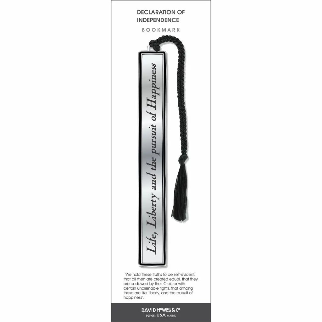 DECLARATION OF INDEPENDENCE BOOKMARK