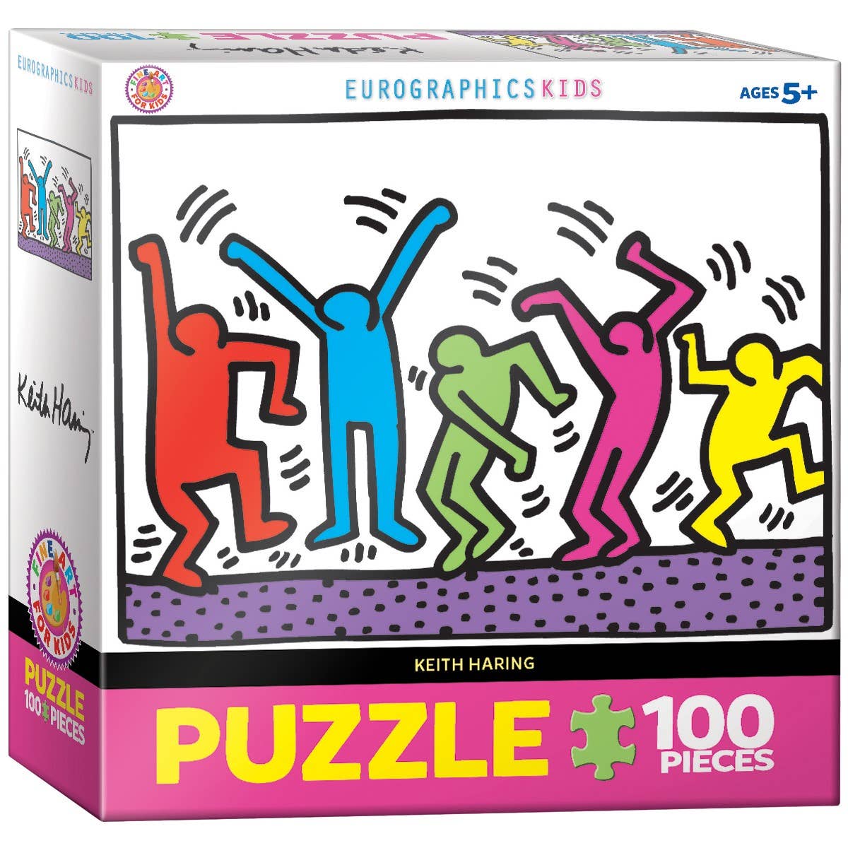 DANCING FIGURES PUZZLE (100 PIECES)