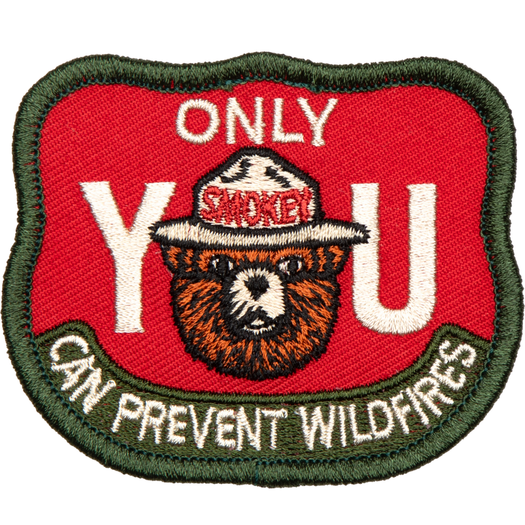 ONLY YOU FIREWATCH SMOKEY EMBROIDERED PATCH