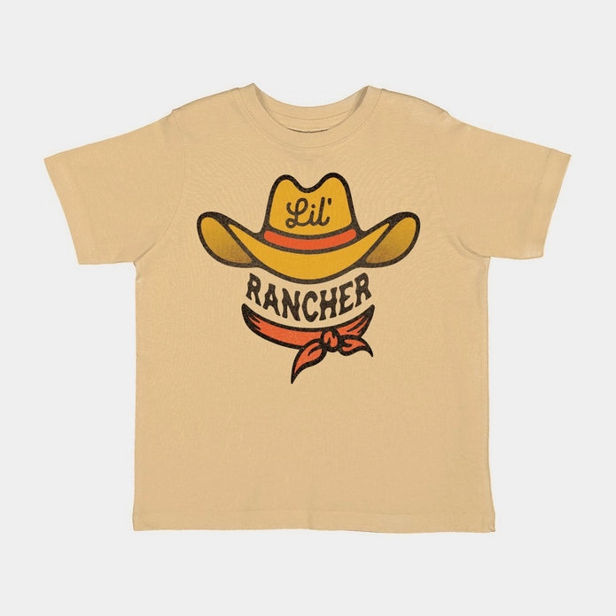 LIL RANCHER WESTERN KIDS TEE
