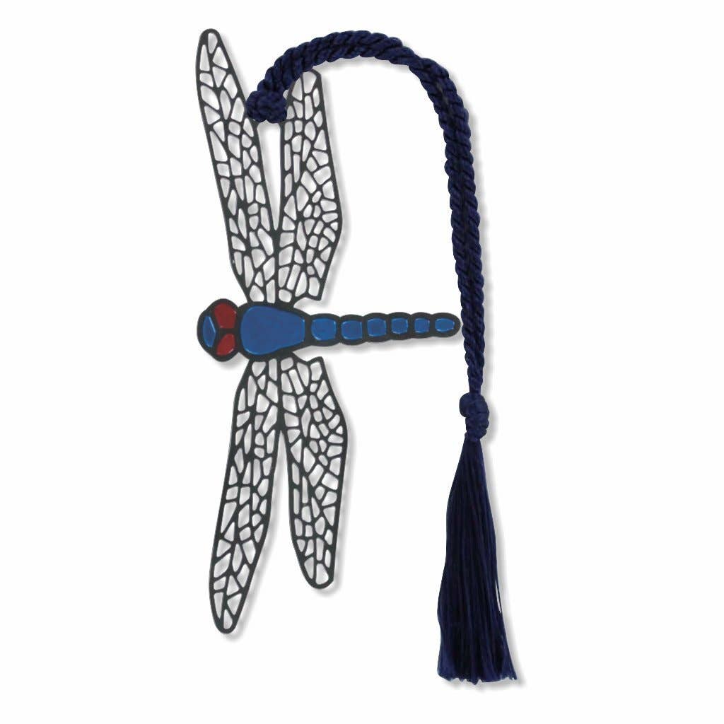 TIFFANY DRAGONFLY METAL BOOKMARK