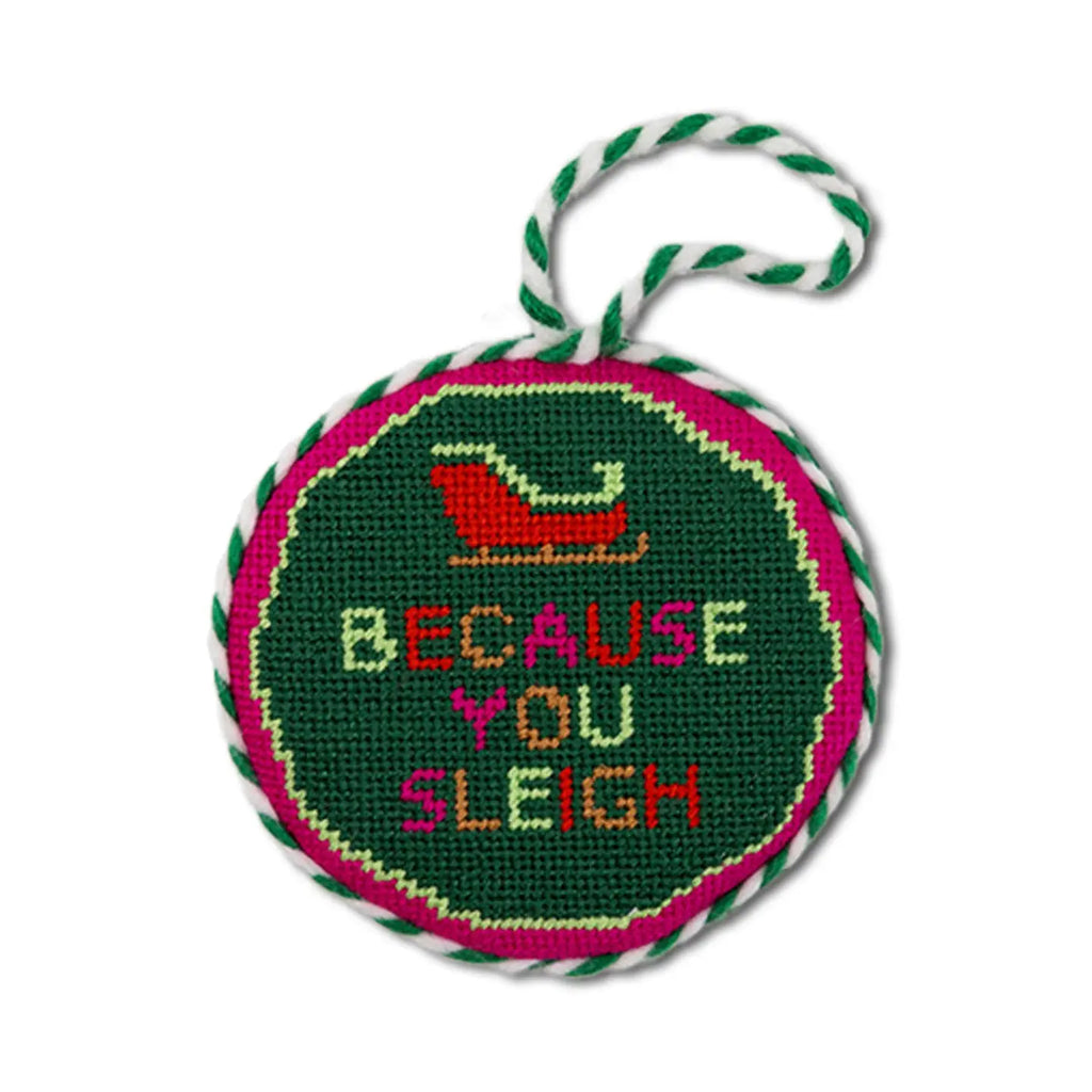 NEEDLEPOINT ORNAMENT