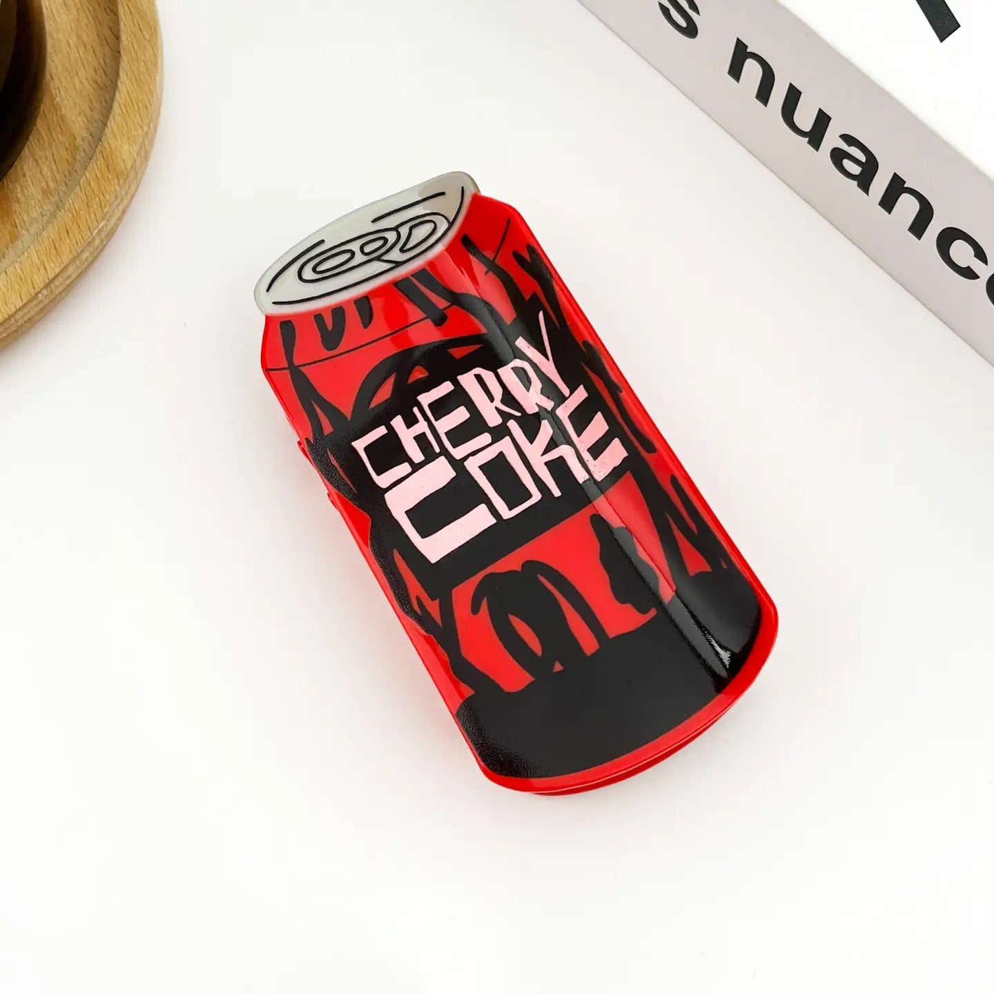 CHERRY COKE HAIR CLIP