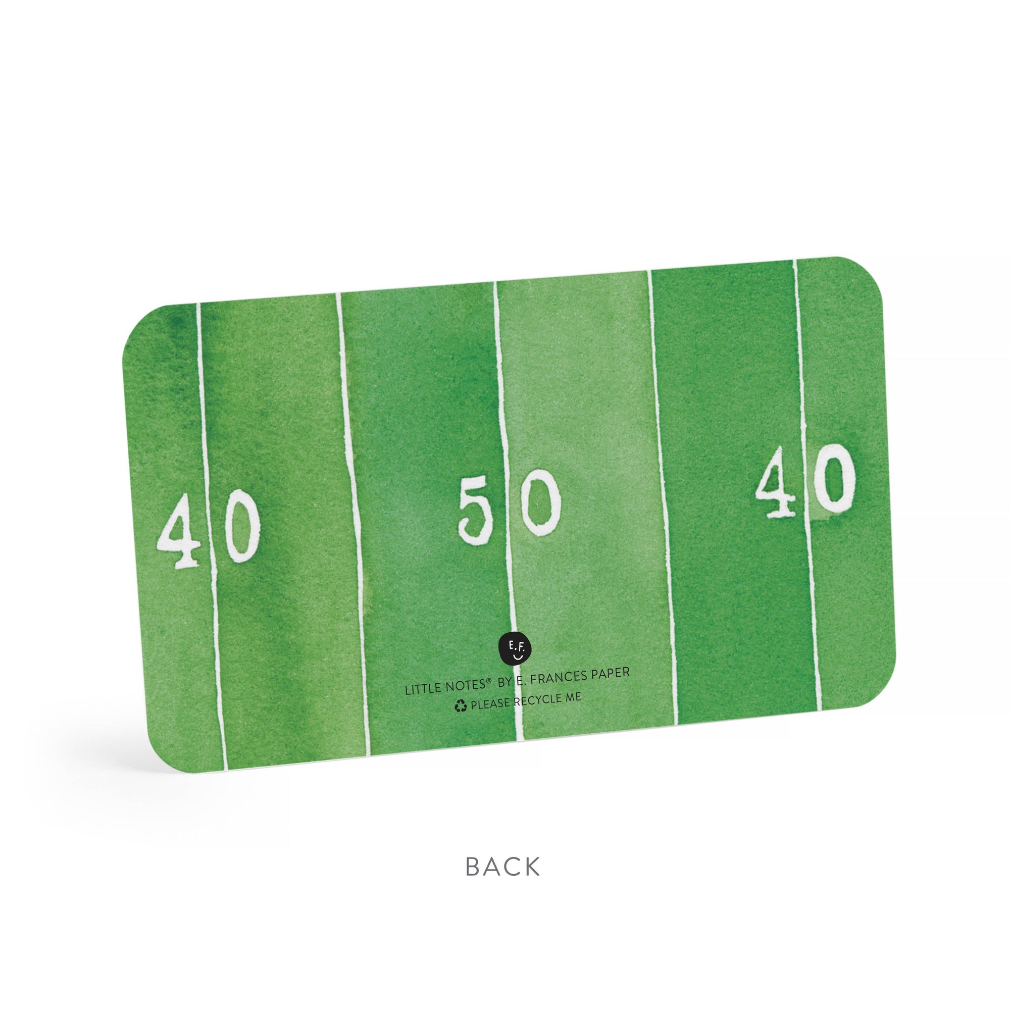 FOOTBALL LITTLE NOTES
