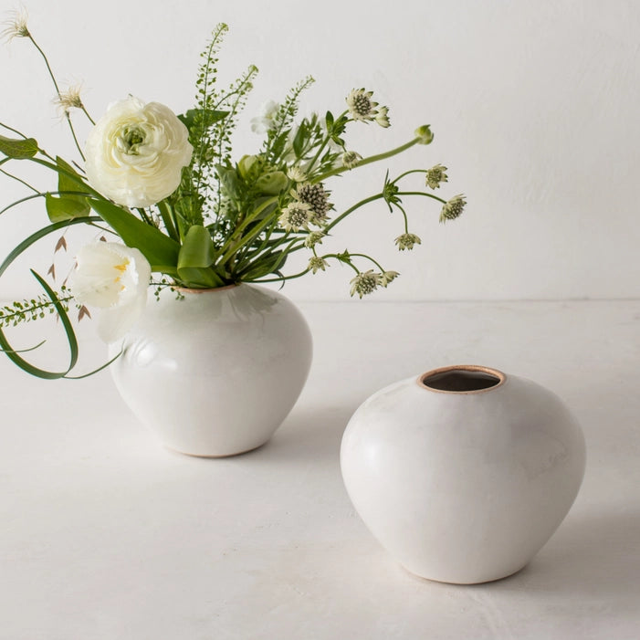VERDURE VASE NO. 2 STONEWARE