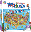 101 THINGS TO SPOT IN THE US PUZZLE (101 PIECES)