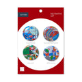 FRANK LLOYD WRIGHT DECORATIVE ART RUGS BUTTON SET OF 4