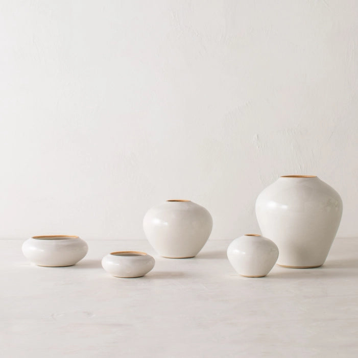 VERDURE VASE NO. 3 STONEWARE