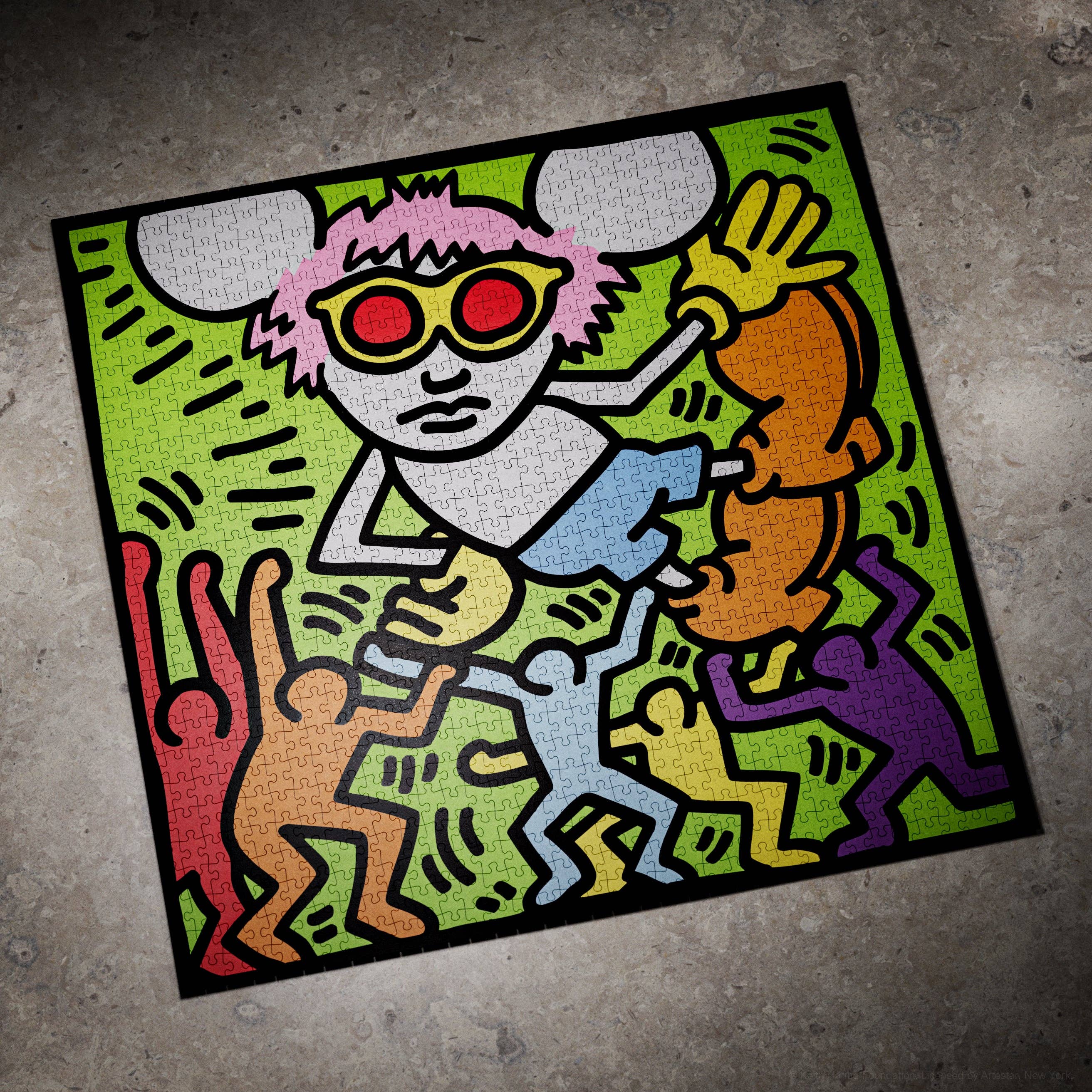 KEITH HARING JIGSAW PUZZLE (1000 PIECES)