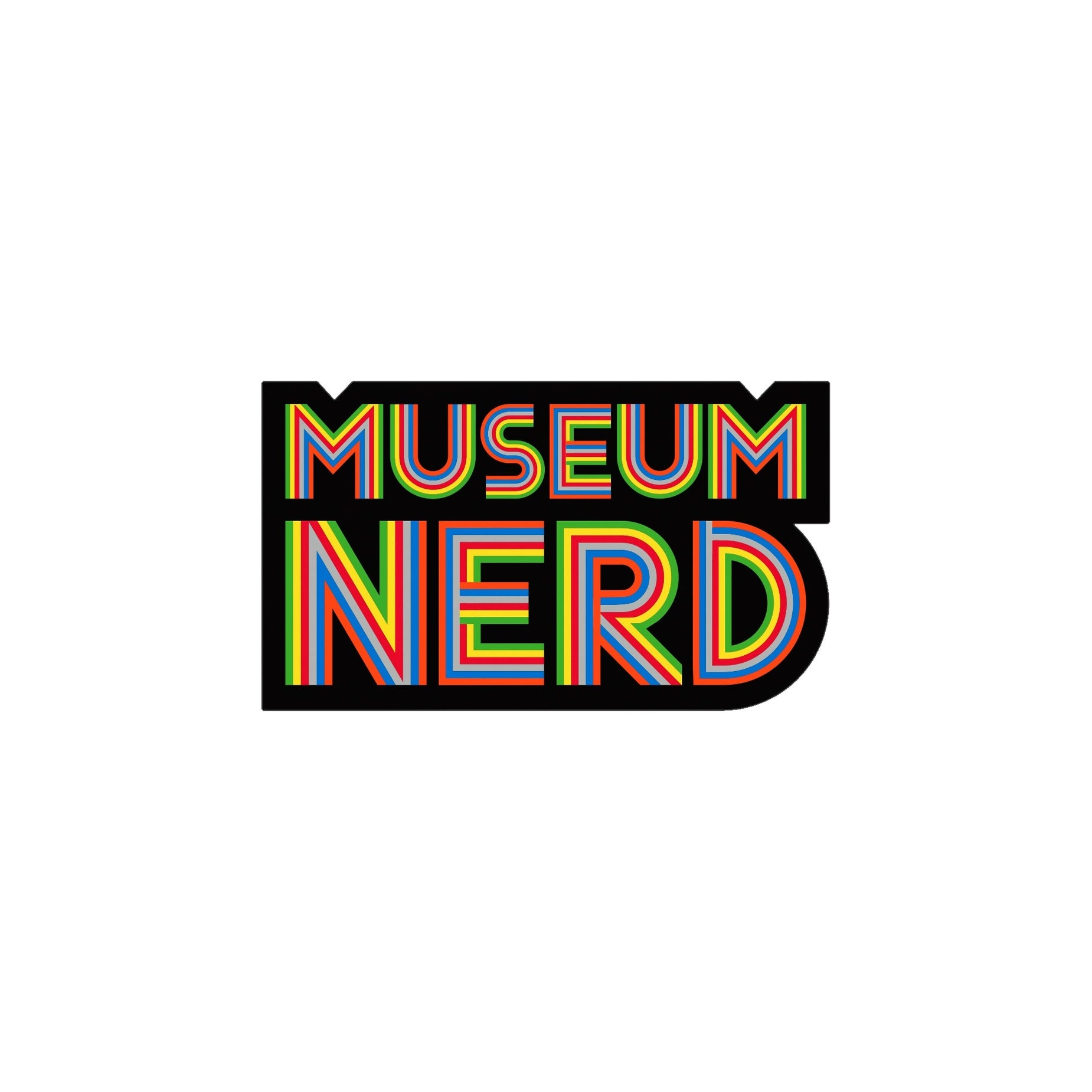 MUSEUM NERD STICKER