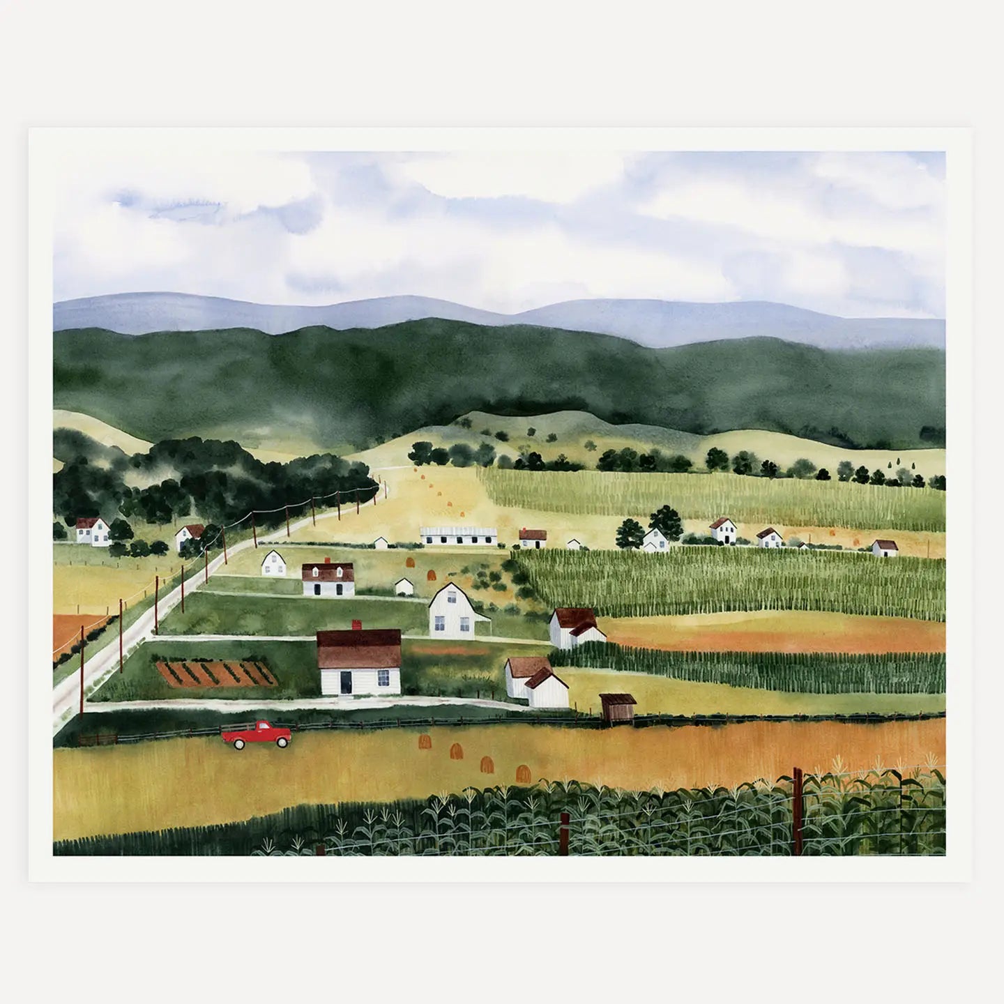 SIMPLE DAYS ART PRINT