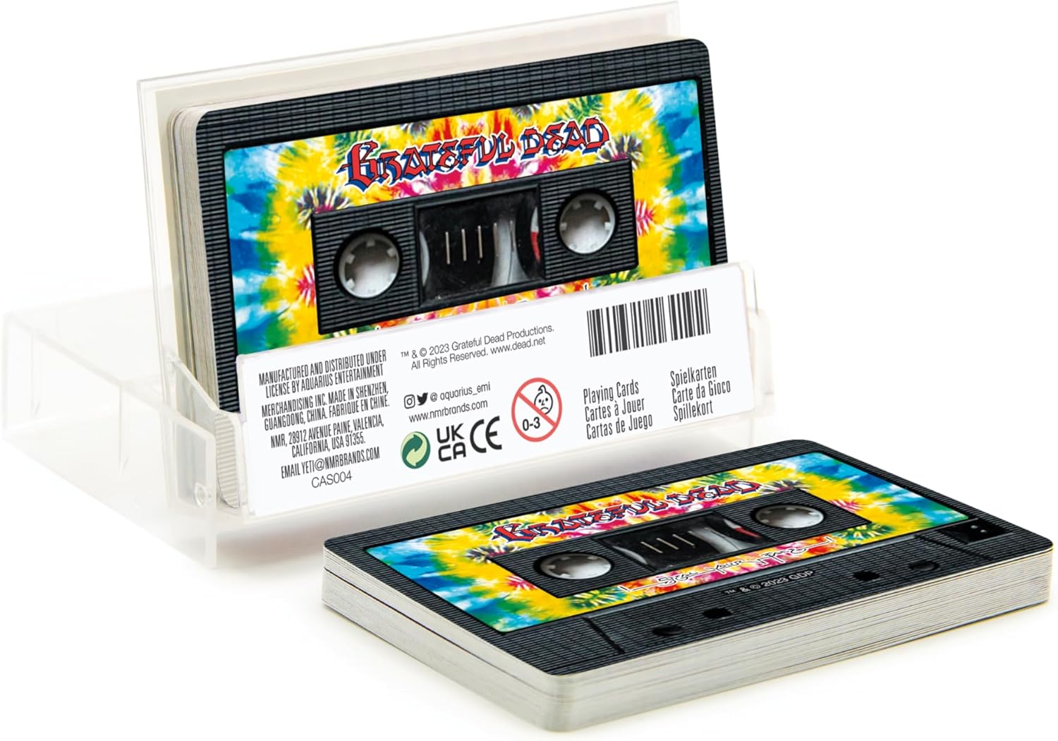 GRATEFUL DEAD CASSETTE PLAYING CARDS