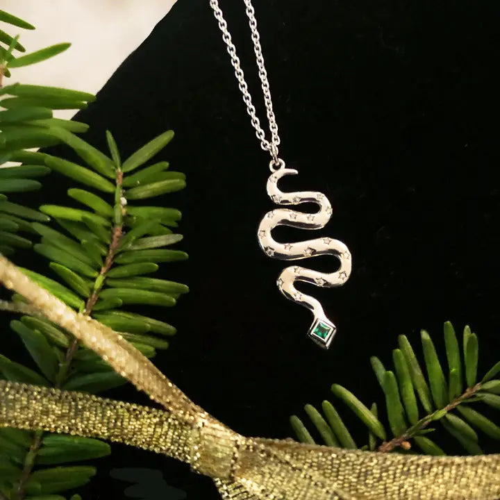 THE CELESTIAL SNAKE NECKLACE