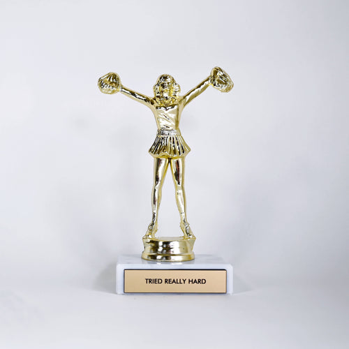 "TRIED REALLY HARD" TROPHY