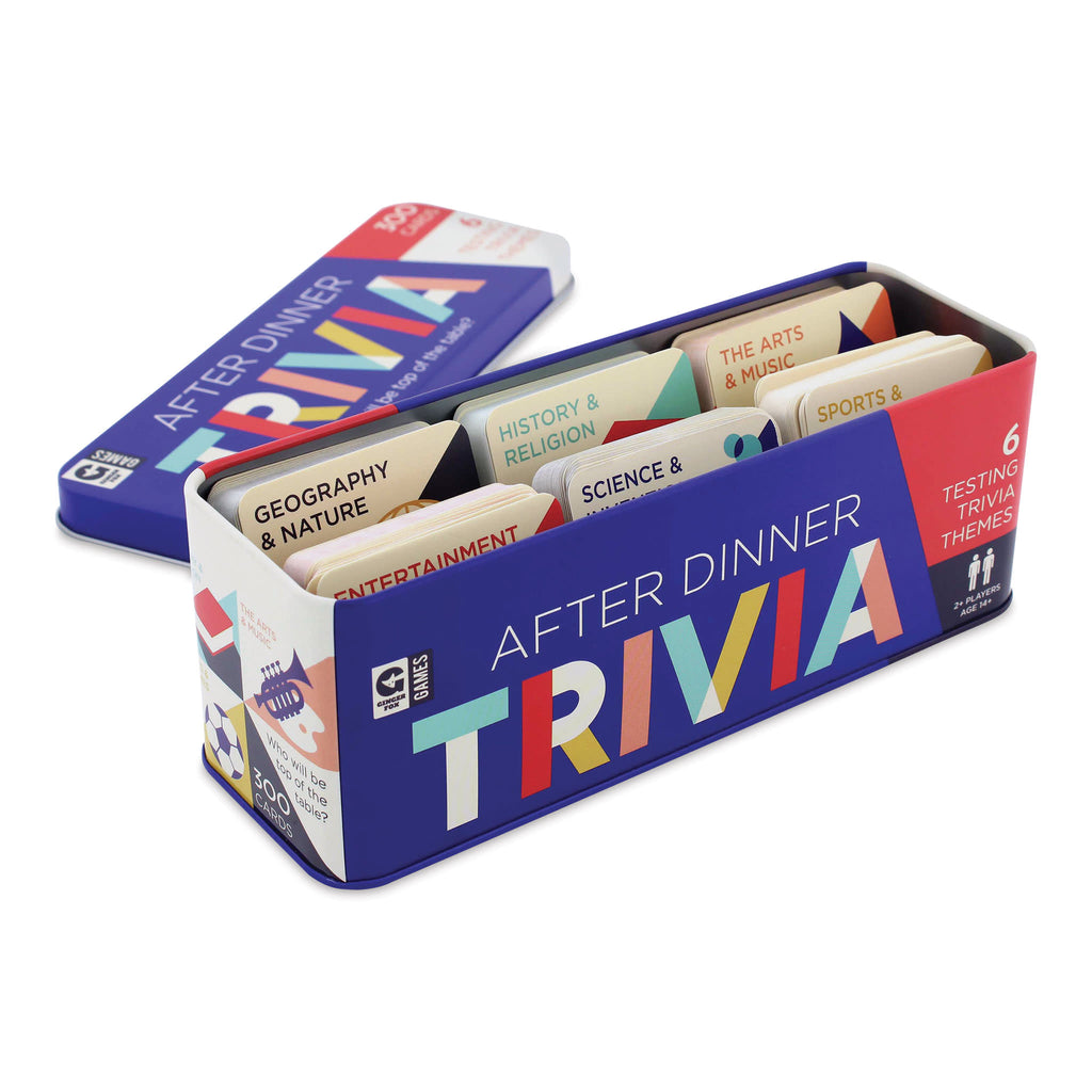 AFTER DINNER TRIVIA TIN