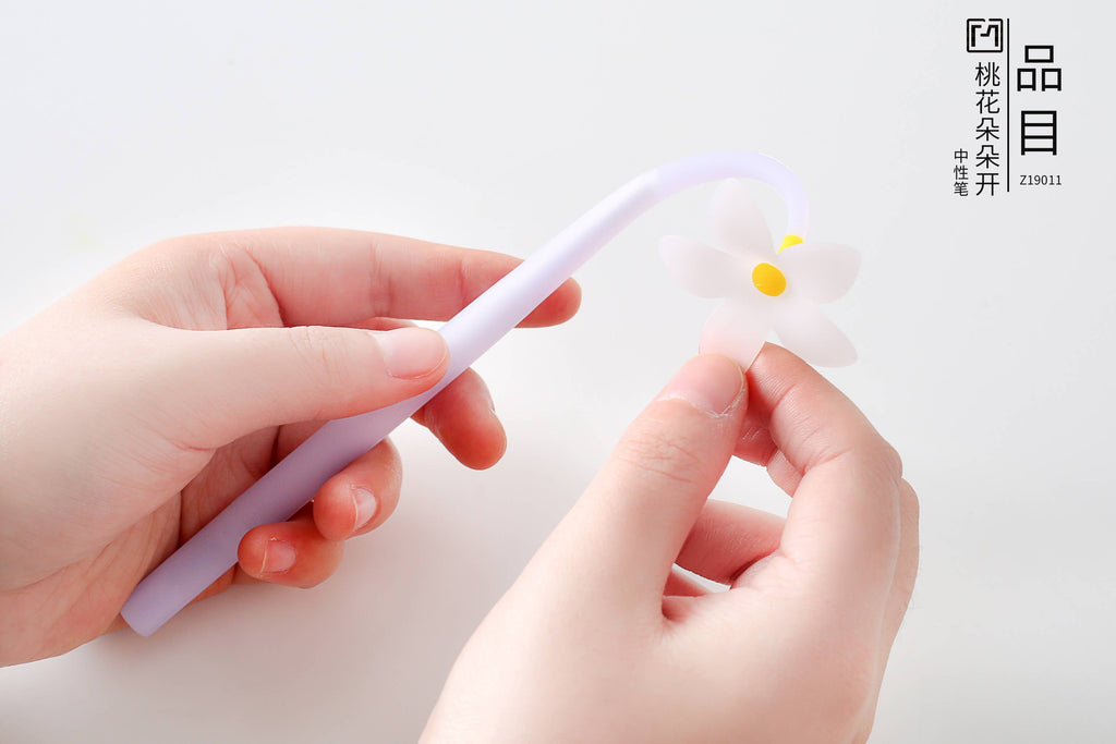 FLOWER WIGGLE GEL PEN