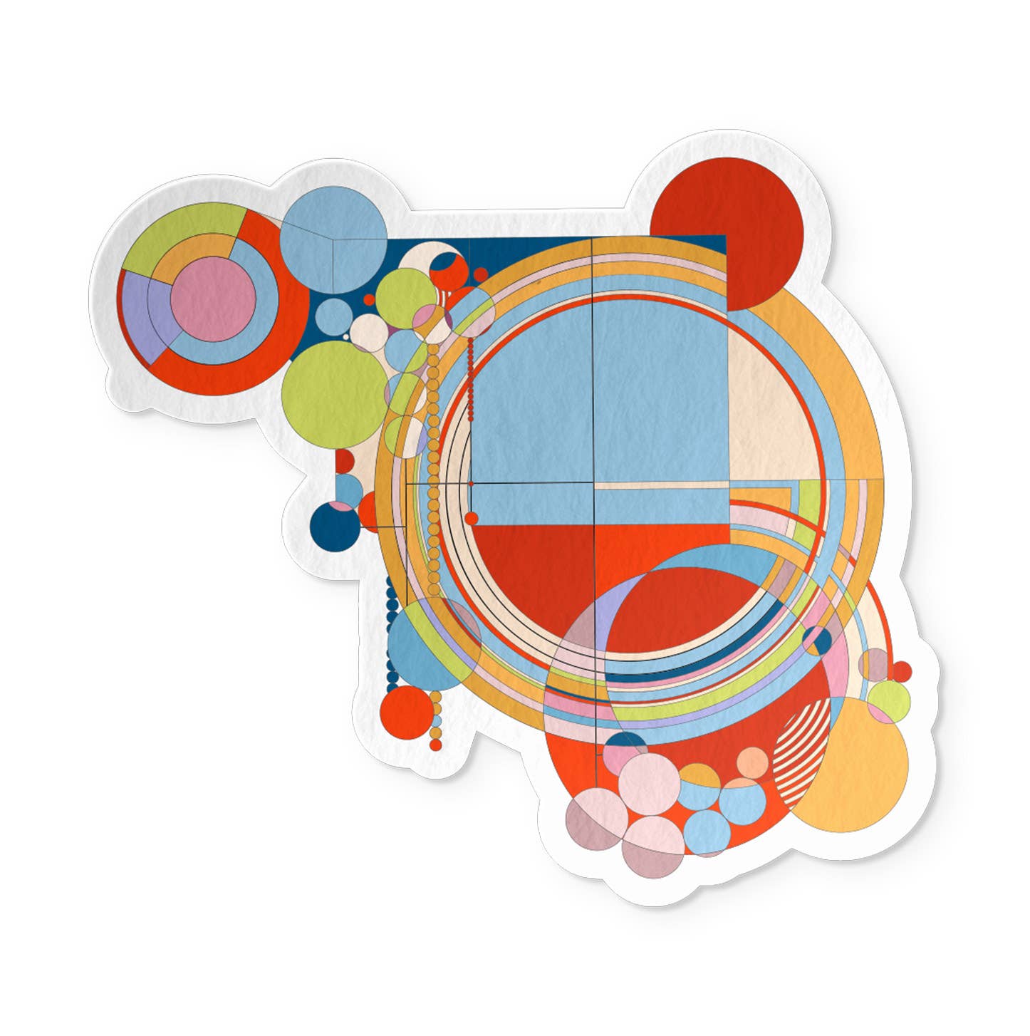 FRANK LLOYD WRIGHT WRIGHT HOUSE RUG STICKER