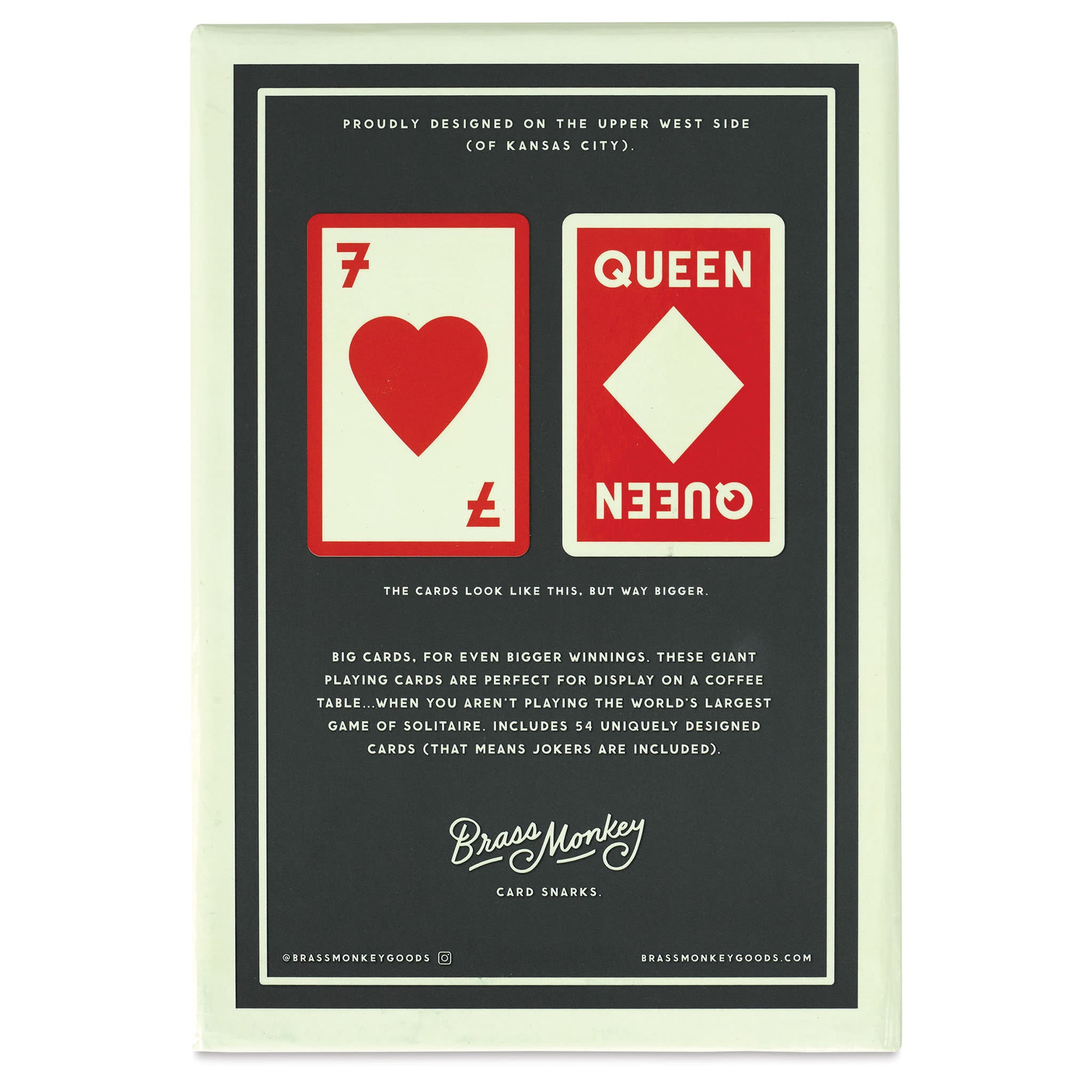 A BIG DEAL GIANT PLAYING CARDS