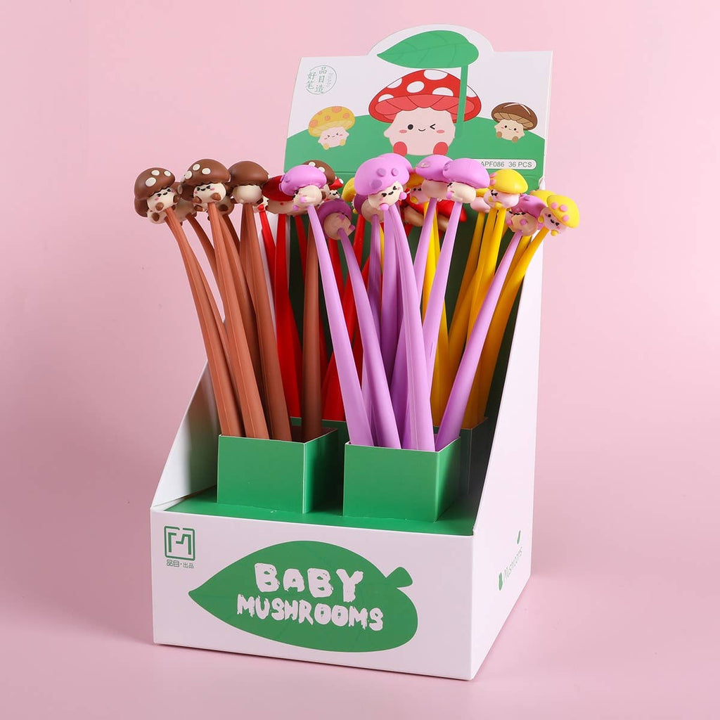 MUSHROOM BUDDY WIGGLE GEL PEN