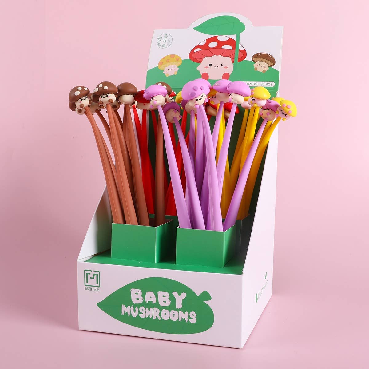 MUSHROOM BUDDY WIGGLE GEL PEN