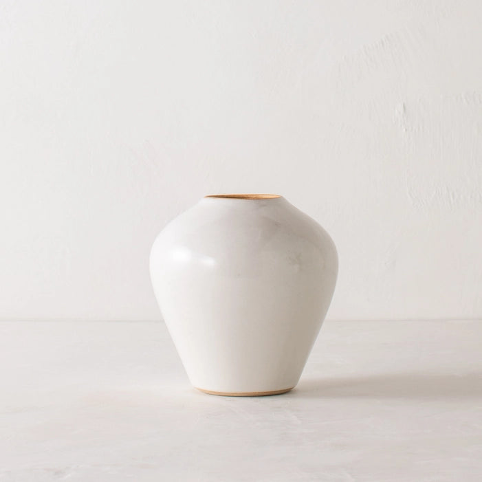 VERDURE VASE NO. 3 STONEWARE