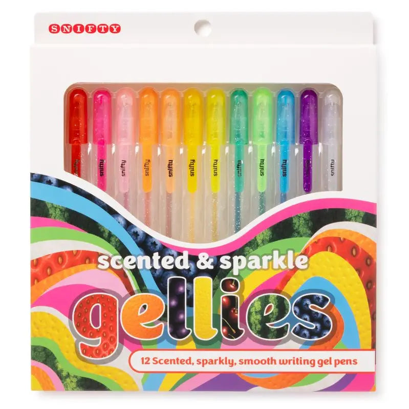 GLITTER SCENTED GELLIE PEN SET