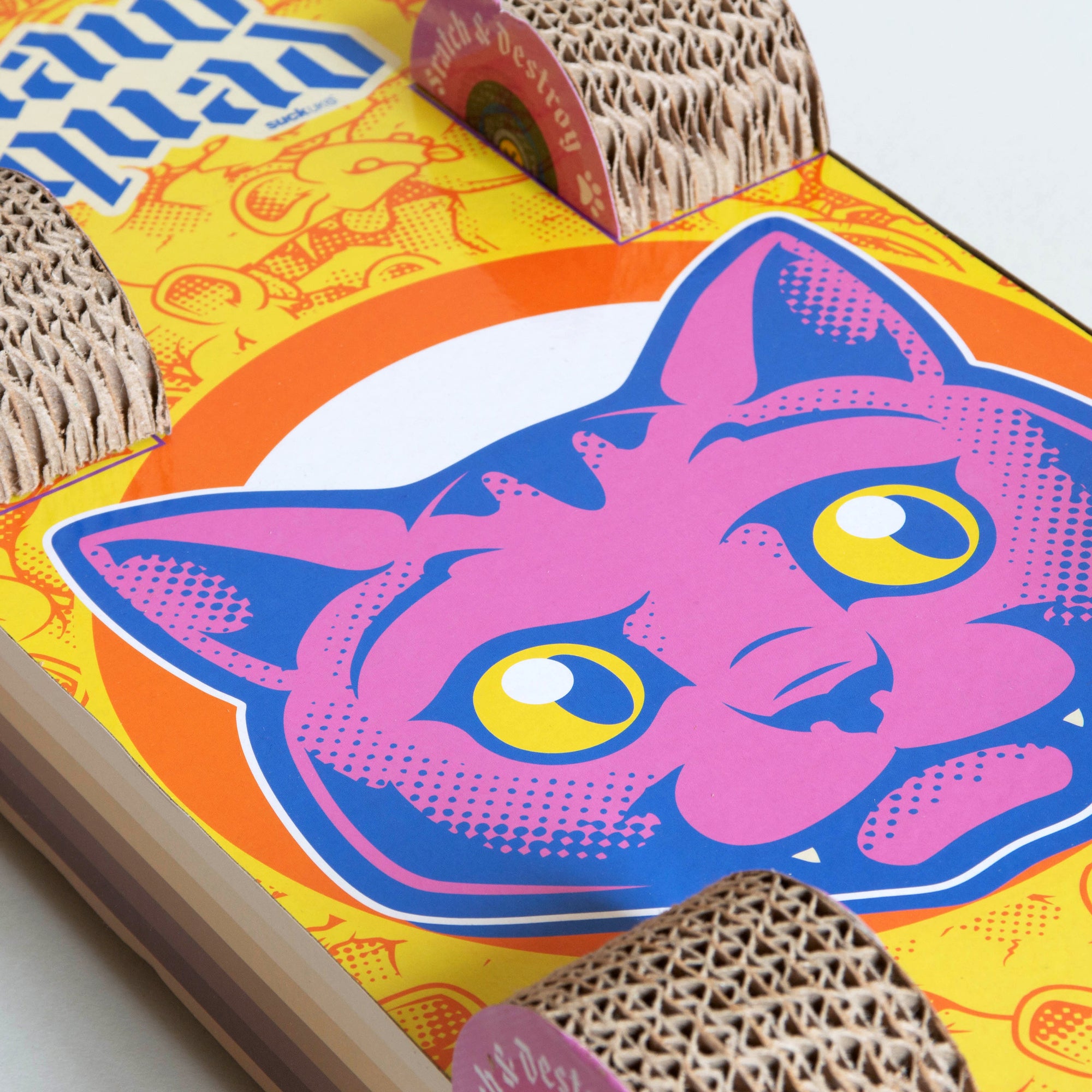 SKATEBOARD CAT SCRATCHER