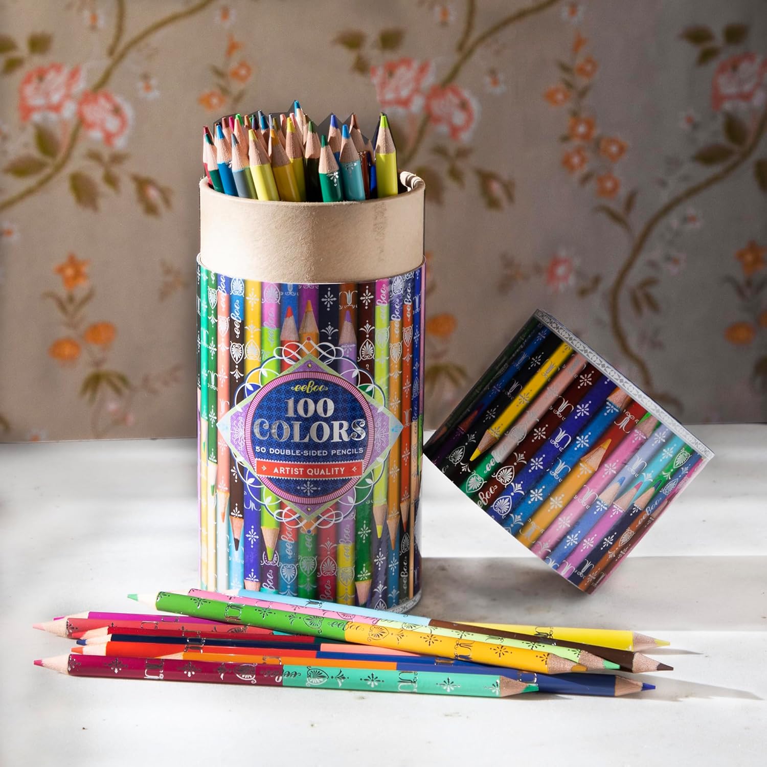 100 COLORS DOUBLE-SIDED PENCILS
