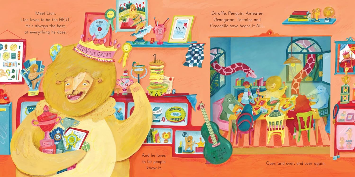 LION LEARNS A LESSON