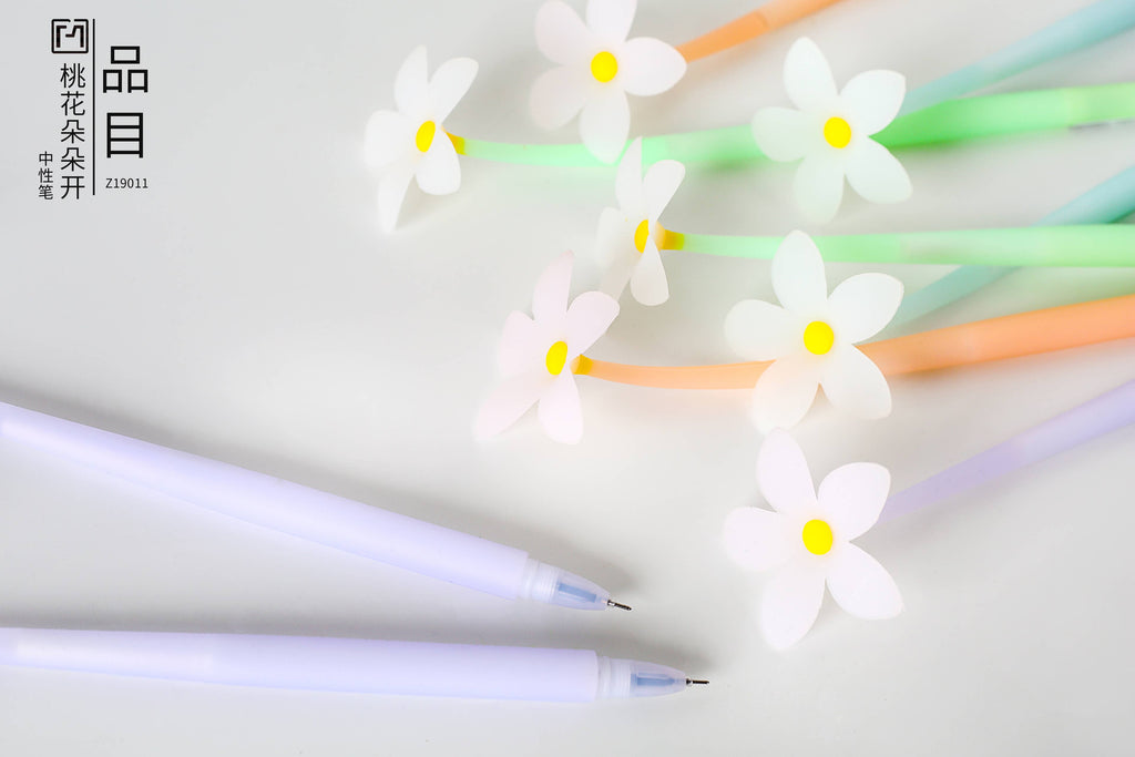 FLOWER WIGGLE GEL PEN