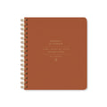 STANDARD COGNAC NON DATE WEEKLY PLANNER