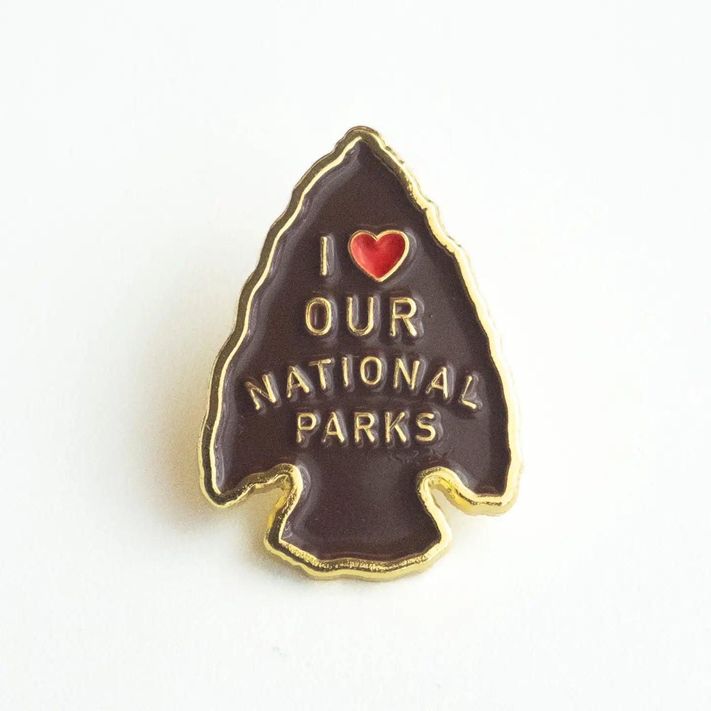 I LOVE OUR NATIONAL PARKS ENAMEL PIN
