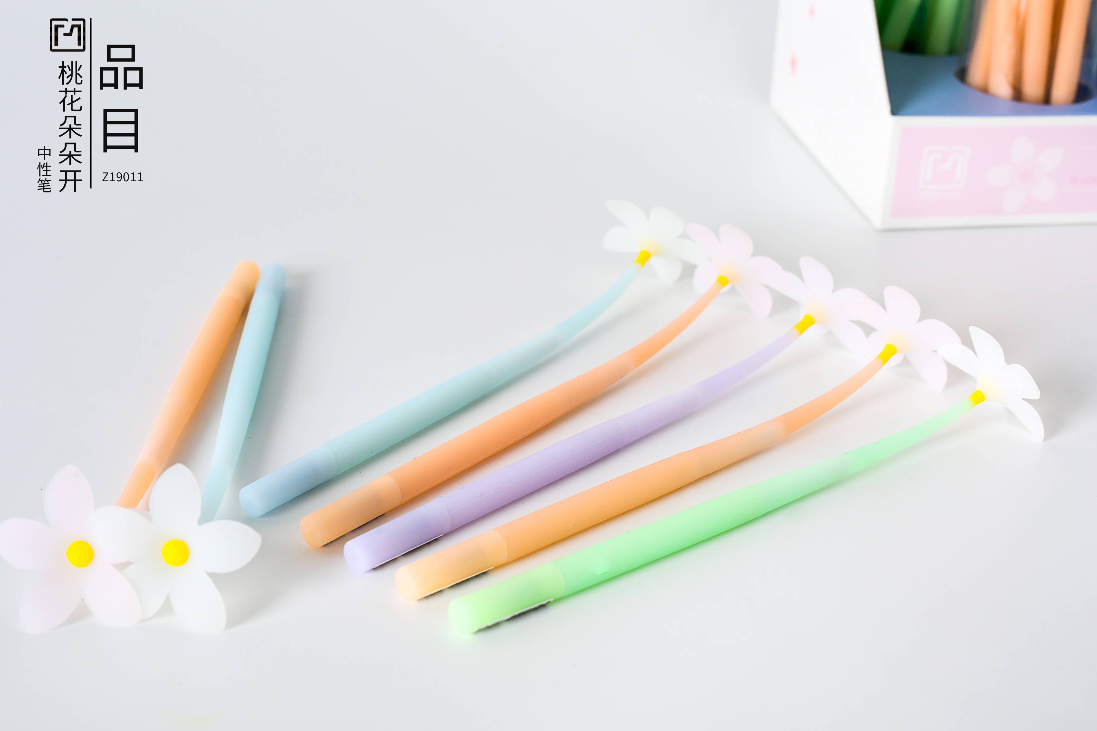 FLOWER WIGGLE GEL PEN