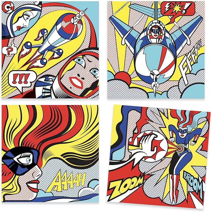 INSPIRED BY SUPERHEROS COLLAGE
