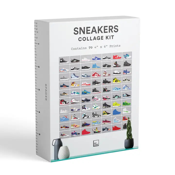 SNEAKERS WALL COLLAGE KIT
