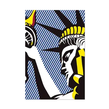 I LOVE LIBERTY BY ROY LICHTENSTEIN