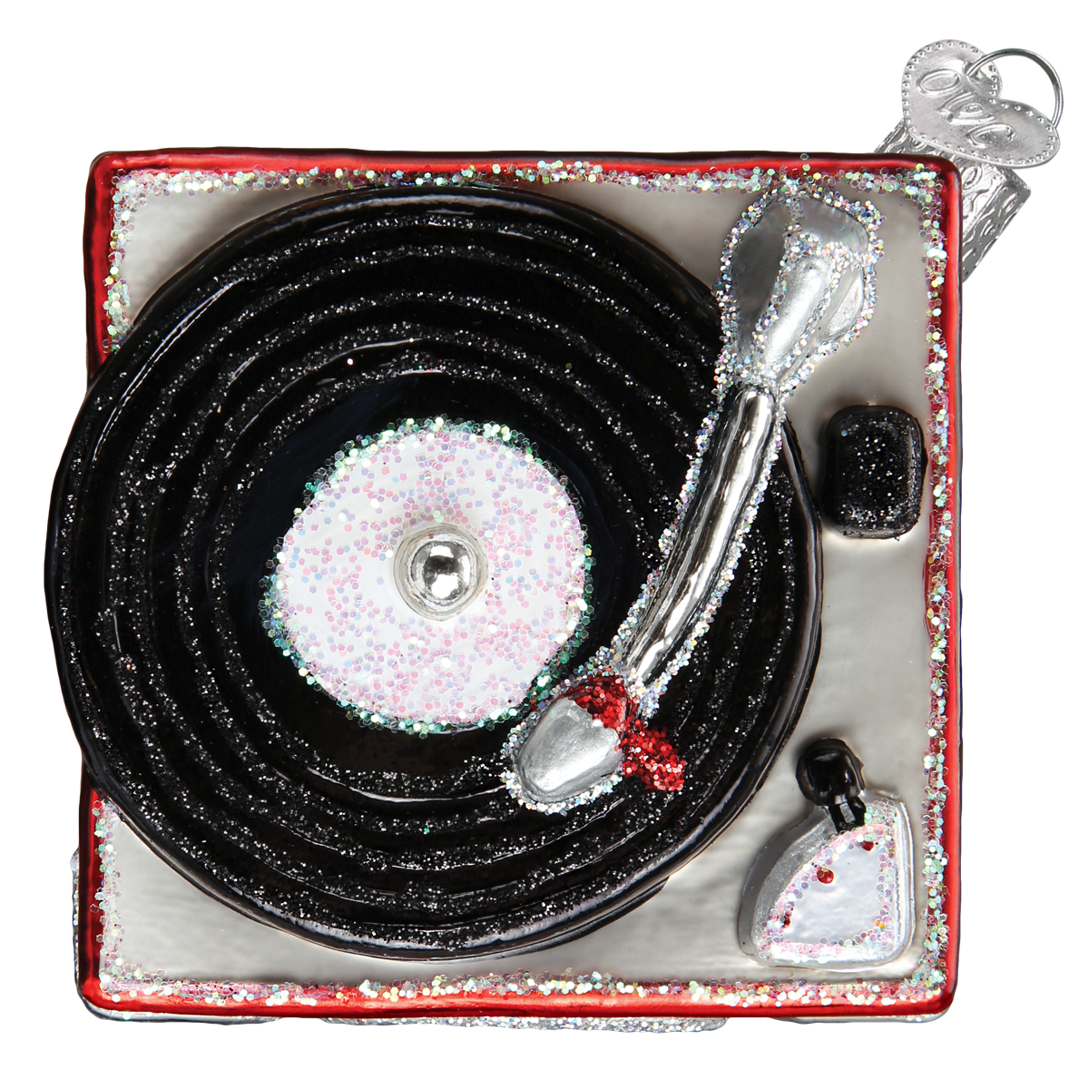 RECORD PLAYER ORNAMENT