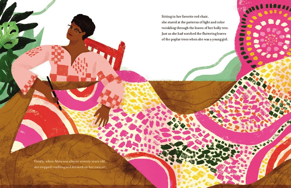 ABLAZE WITH COLOR: A STORY OF PAINTER ALMA THOMAS