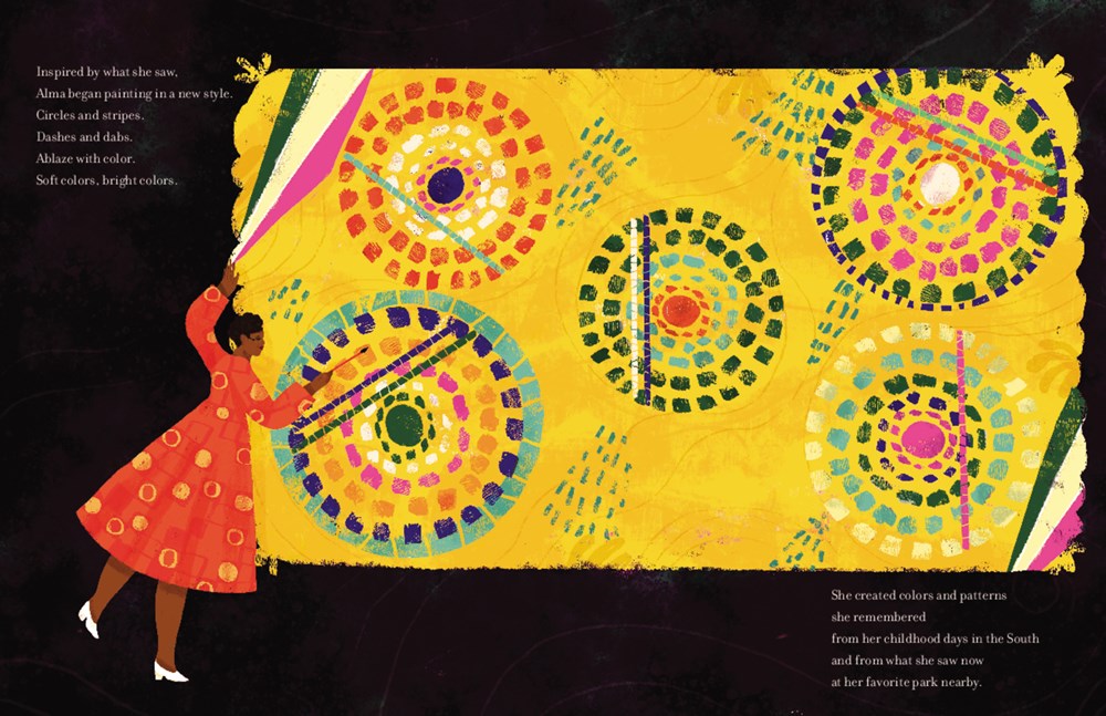 ABLAZE WITH COLOR: A STORY OF PAINTER ALMA THOMAS