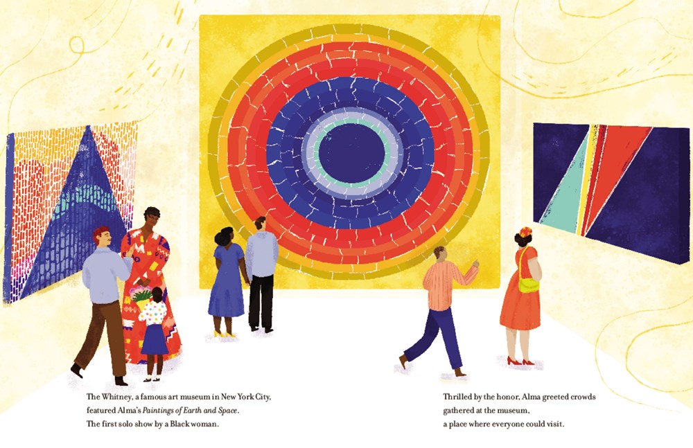 ABLAZE WITH COLOR: A STORY OF PAINTER ALMA THOMAS