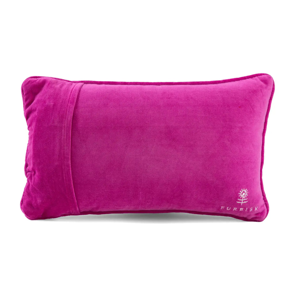 SWEATA WEATHA NEEDLEPOINT PILLOW