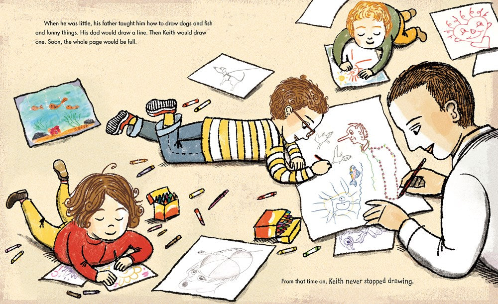 KEITH HARING: THE BOY WHO JUST KEPT DRAWING