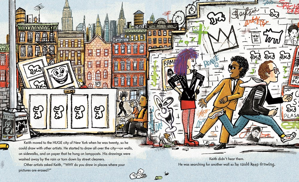 KEITH HARING: THE BOY WHO JUST KEPT DRAWING