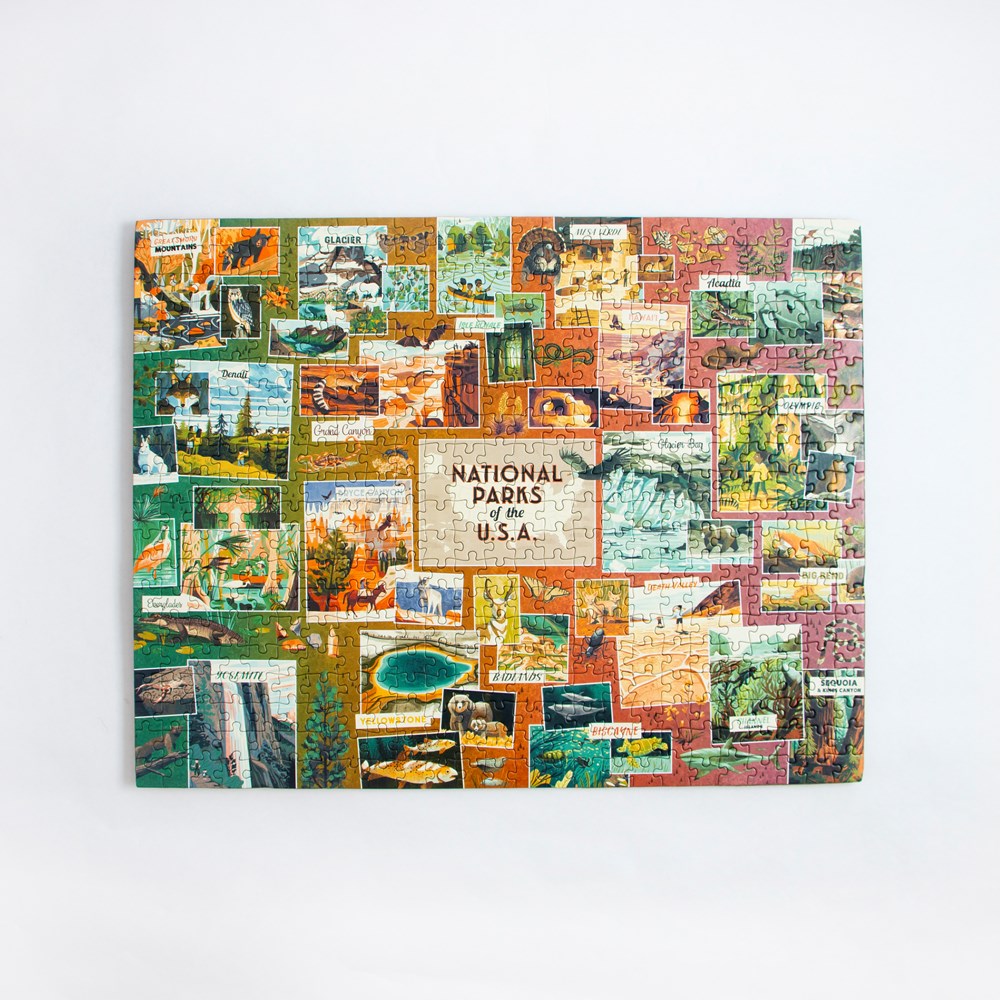 NATIONAL PARKS OF THE USA: A JIGSAW PUZZLE (500 PIECES)