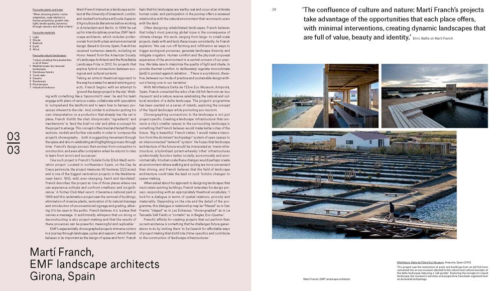30:30 LANDSCAPE ARCHITECTURE
