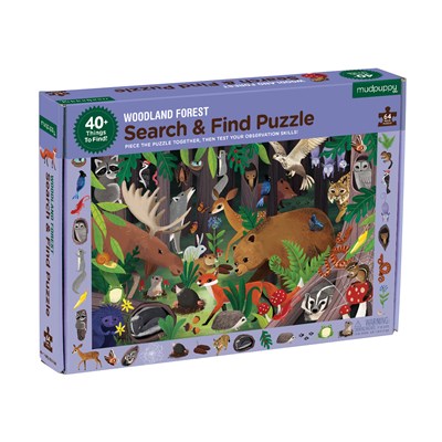WOODLAND SEARCH & FIND PUZZLE