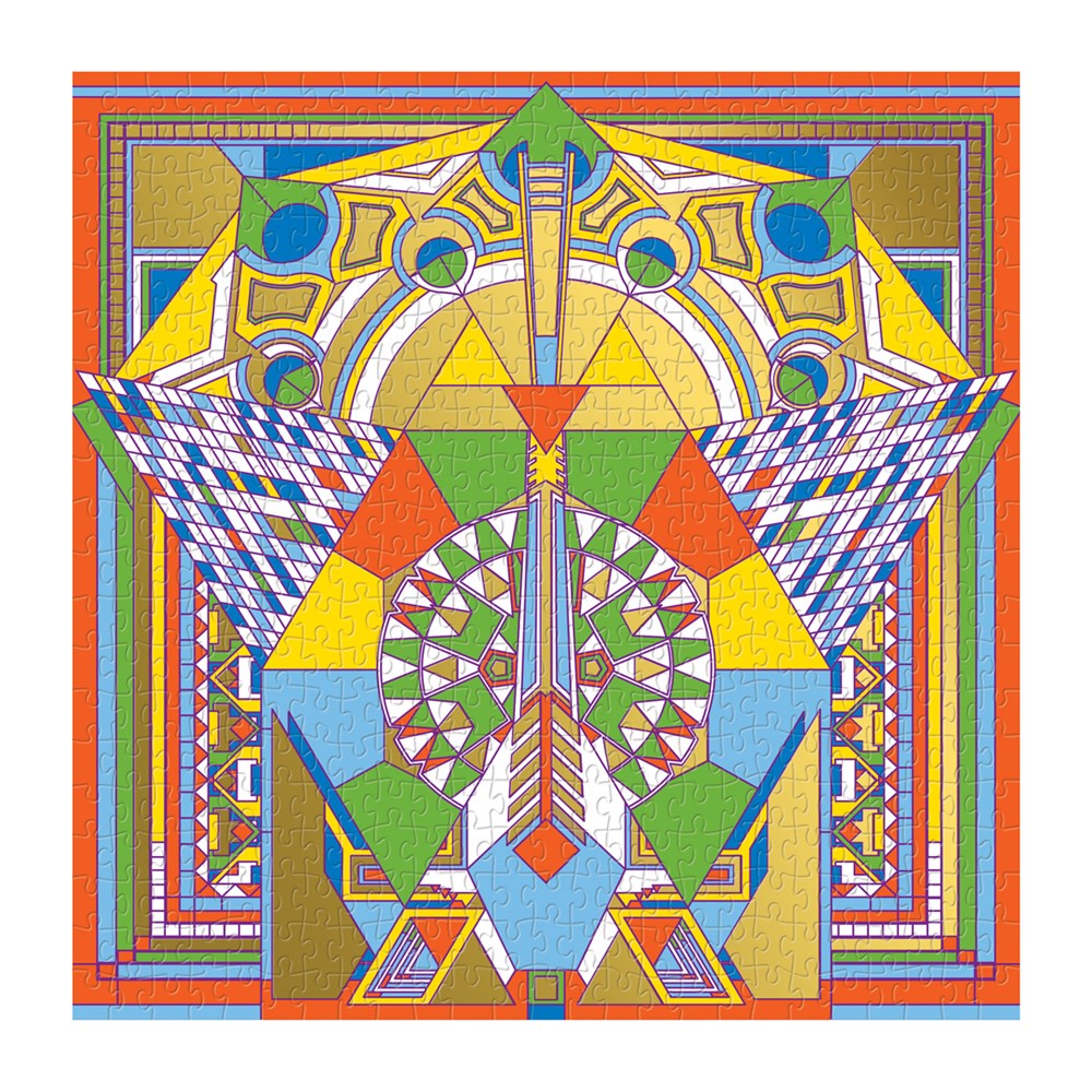 FRANK LLOYD WRIGHT IMPERIAL HOTEL PEACOCK RUG