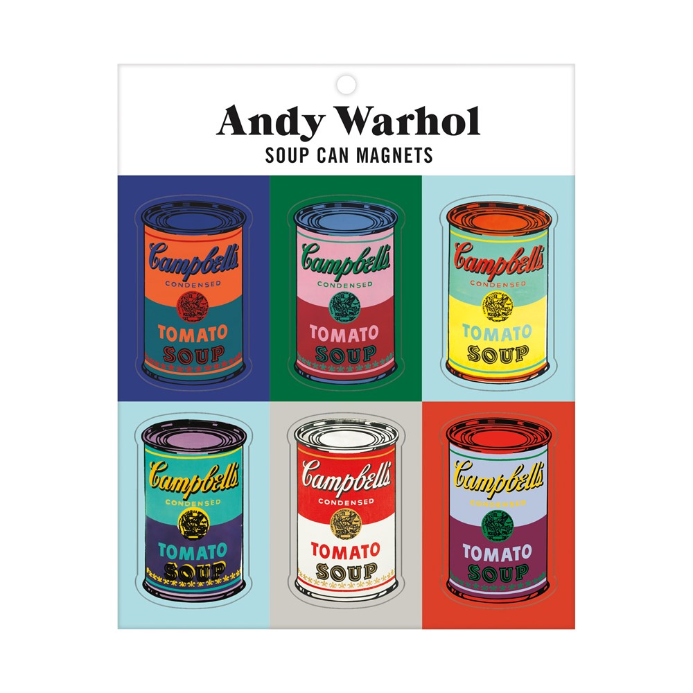 ANDY WARHOL SOUP CAN MAGNET