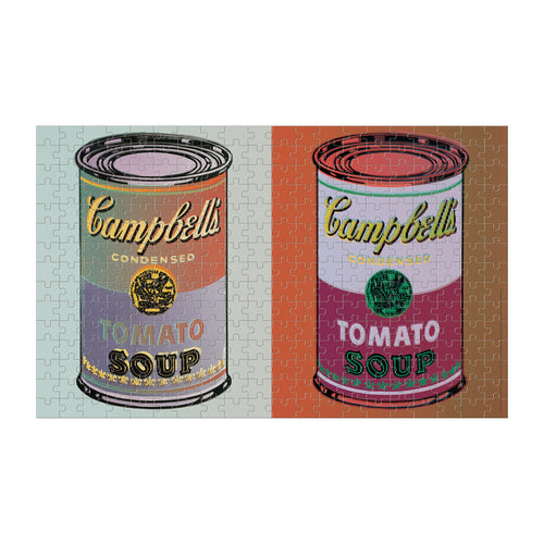 ANDY WARHOL SOUP CANS LENTICULAR PUZZLE (300 PIECES)