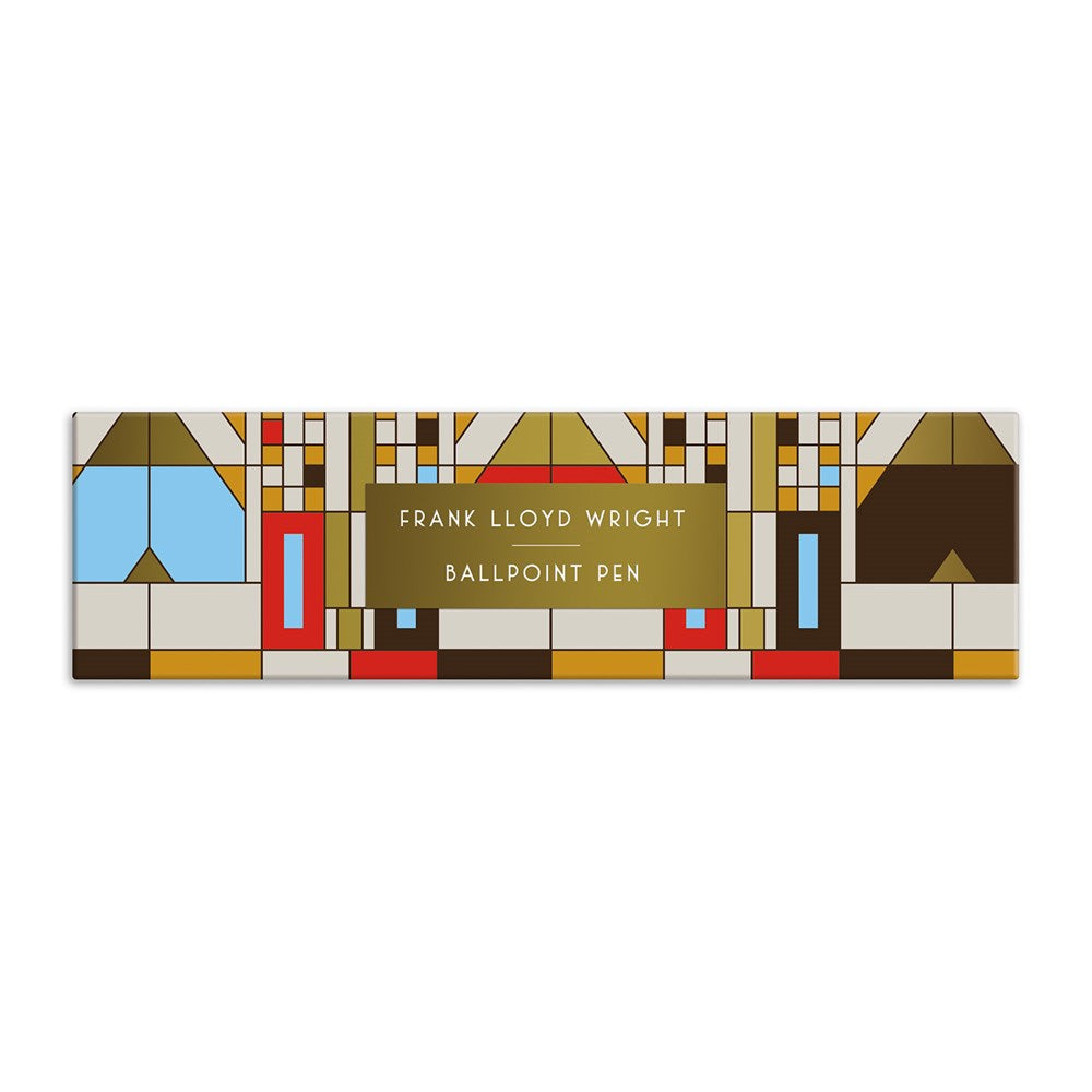 FRANK LLOYD WRIGHT TREE OF LIFE BOXED PEN
